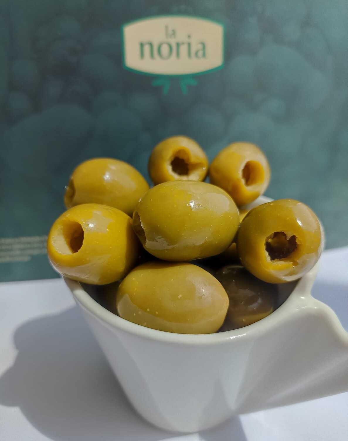 ASCOLANA VARIETY PITLED GREEN OLIVES IN BRINE